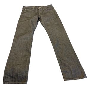 NWOT AG Adriano Goldschmied Dark Blue Tailored Legs Mens Jeans, W35 L34